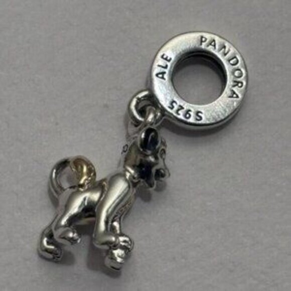 Authentic Pandora Disney 100th Anniversary Simba Lab-Grown Diamond Dangle Charm - Picture 4 of 4